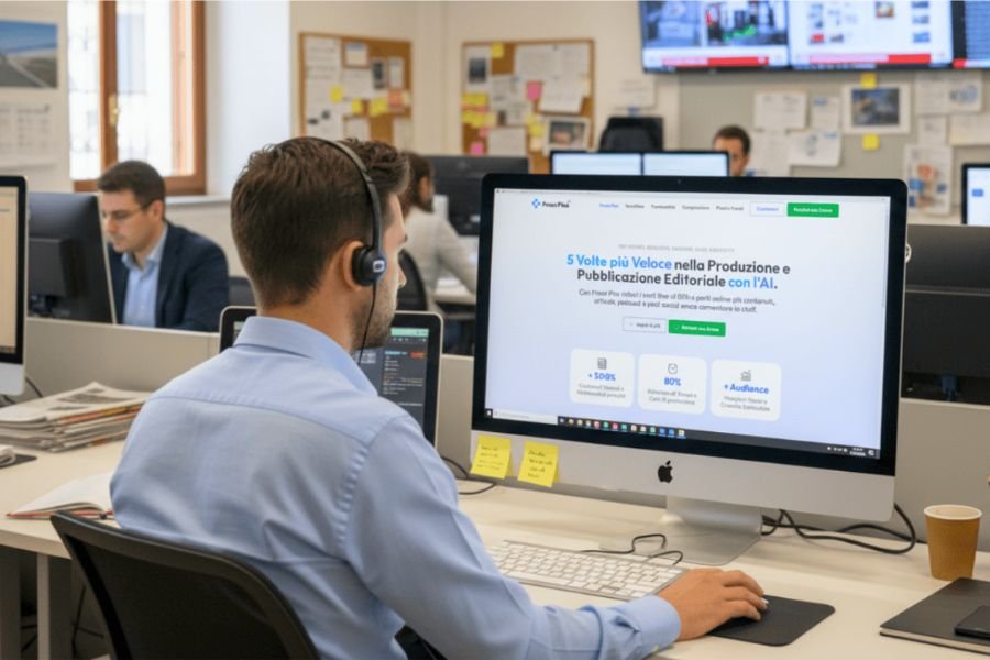 Press Plus AI: la piattaforma italiana che porta l’intelligenza artificiale nel cuore dell’informazione